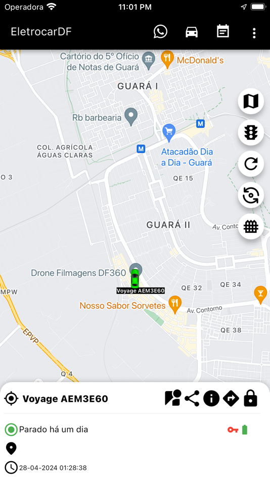 #2. EletrocarDF Rastreio (iOS) 由: aguinaldo sousa de moraes