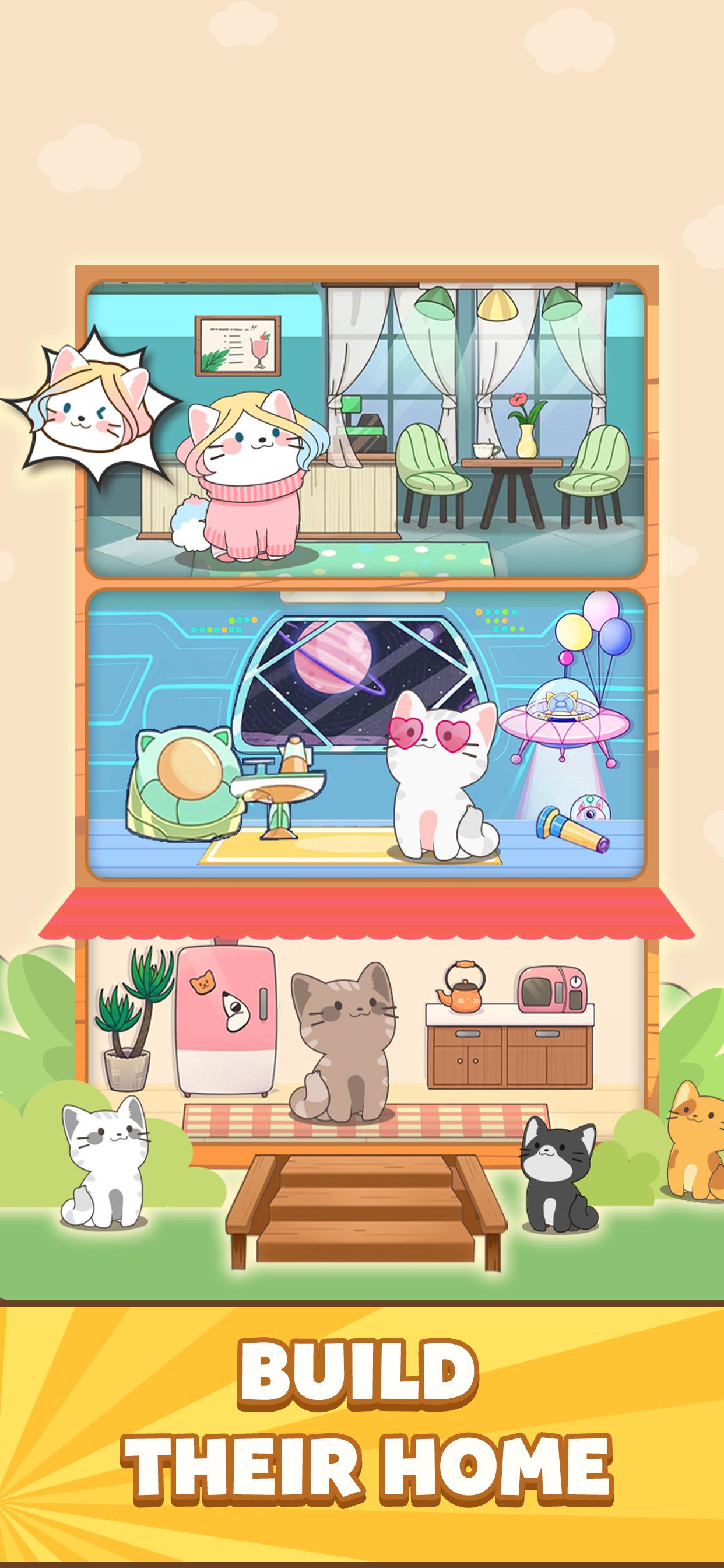 Duet Cats: 귀여운 듀엣 고양이 게임