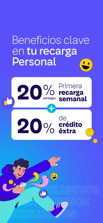 Capture d'écran 3 sur 6 de Personal Pay Billetera Virtual