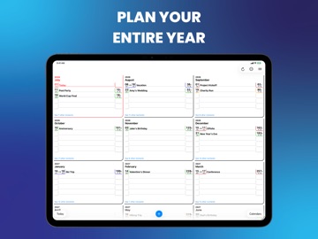 Agenda 2026: Year Planner iPad screenshot