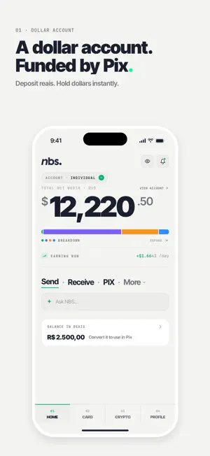 NBS: Dollar account screenshot 1