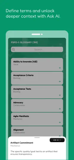 PSPO Exam Prep: With AI iPhone Screenshot 6