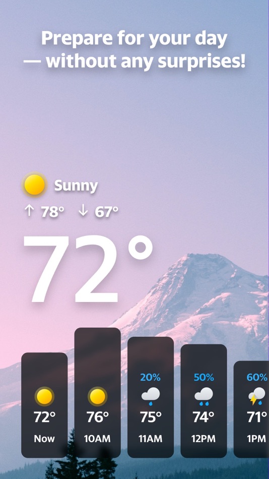 #5. Yahoo Weather (iOS) Podle: Yahoo