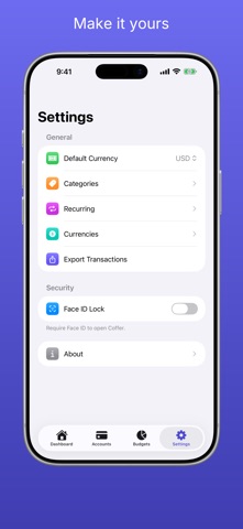 Coffer: Money Tracker Screenshot 5 of 5