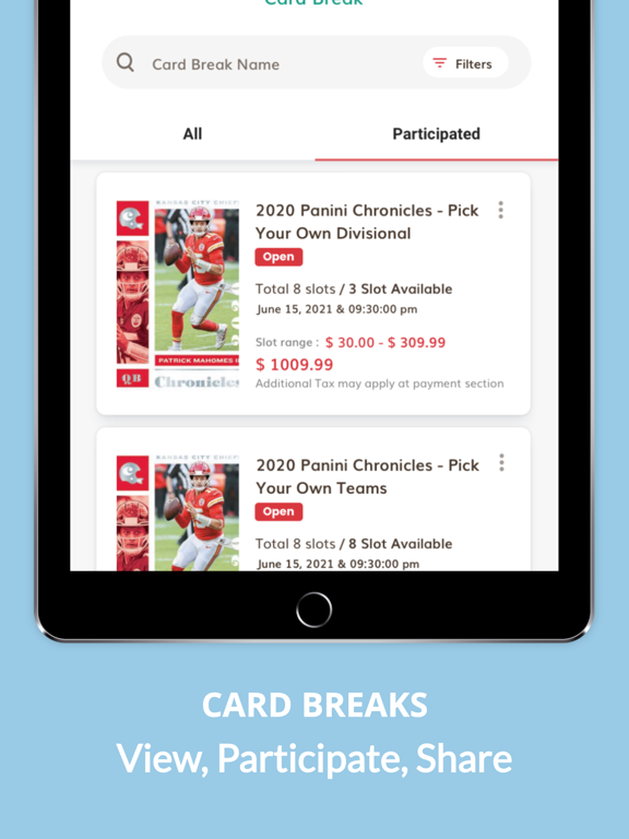 Breakers Paradise iPad screenshot 4 - Shopping app