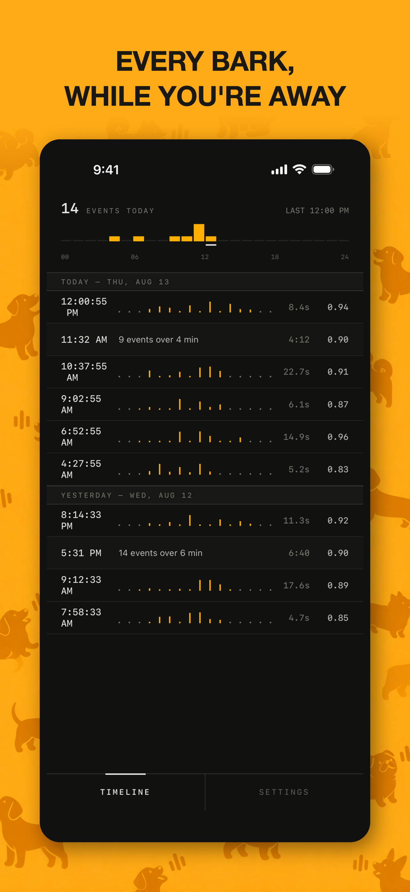 BarkWatch: Dog Bark Monitor screenshot 2