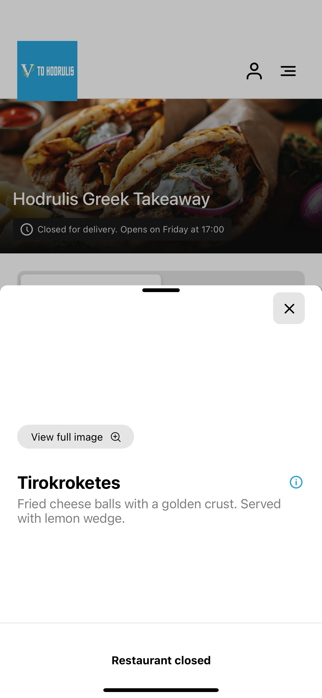 Hodrulis Greek Takeaway