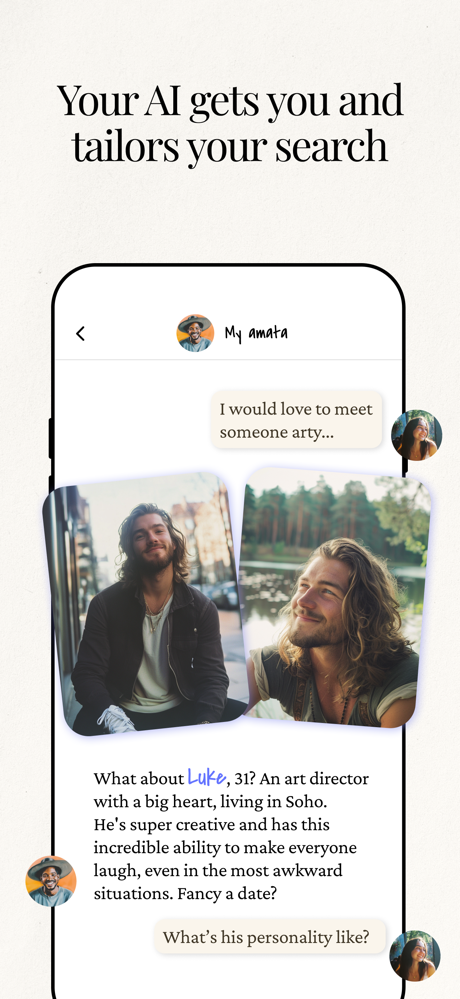 Amata: Matchmaking Club screenshot 3