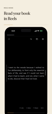 IO reader: Books in Reels screenshot