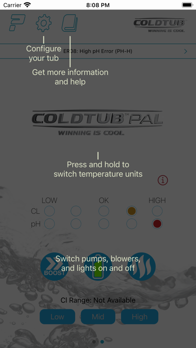 Cold Tub Brand Therapy Pool Screenshot