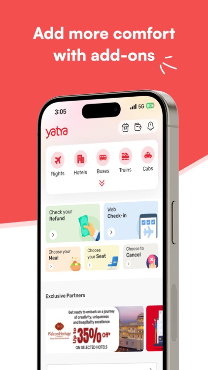 Yatra - Flights, Hotels & Cabs screenshot-5