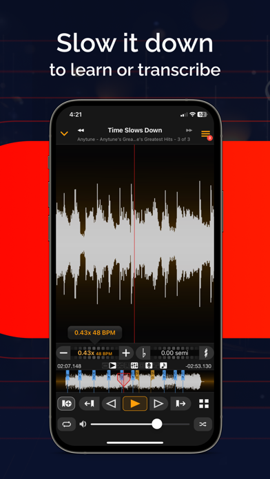 Anytune Pro: Music Trainer  Screenshot