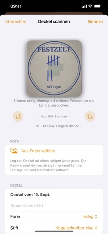 Bierdeckel Stammtisch Screenshot 3 of 7