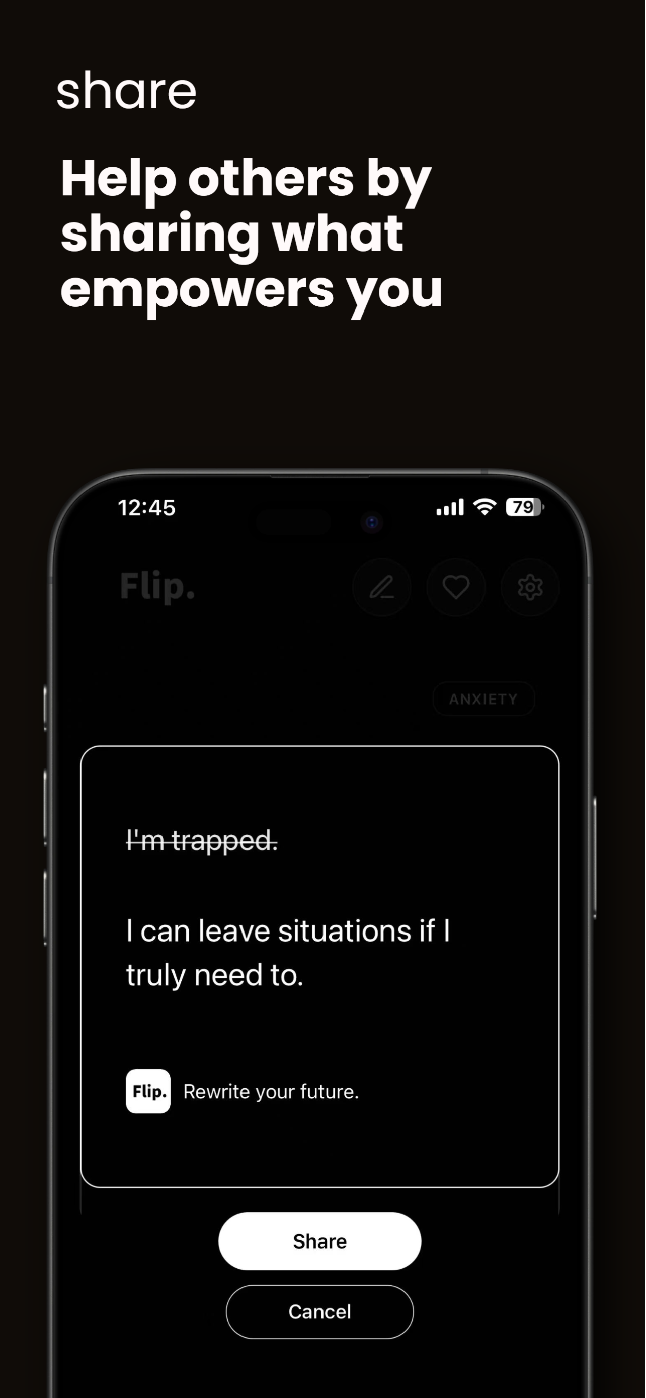 Flip Thoughts: No Overthinking screenshot 7