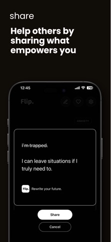 Flip Thoughts: No Overthinking Screenshot 7 of 7