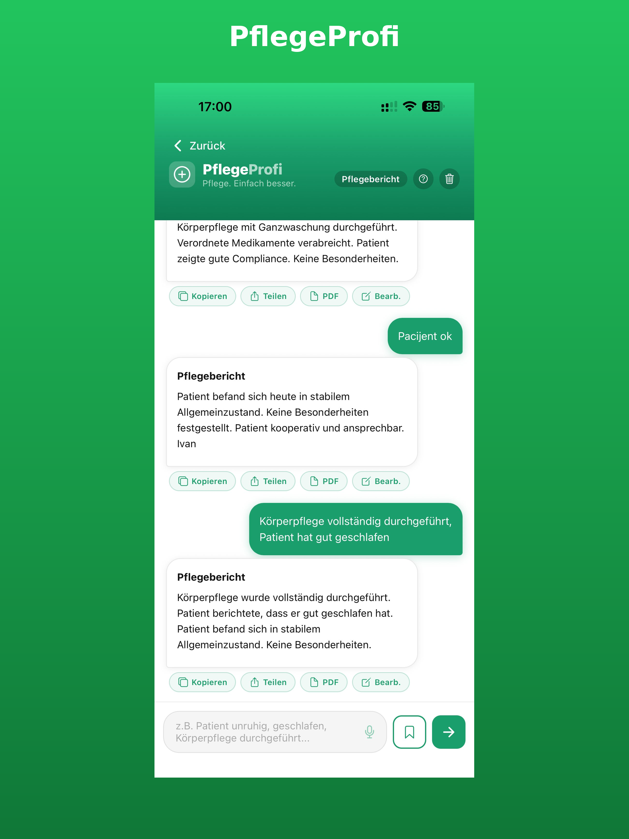 PflegeProfi screenshot 12