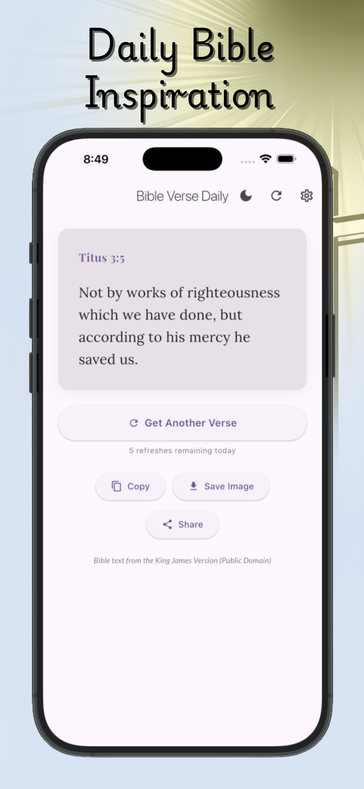 Bible Verse Daily – Reminder
