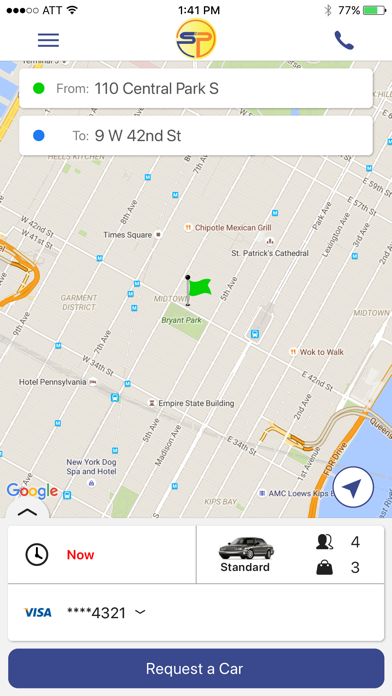 Sunset Park Car Serv Screenshot