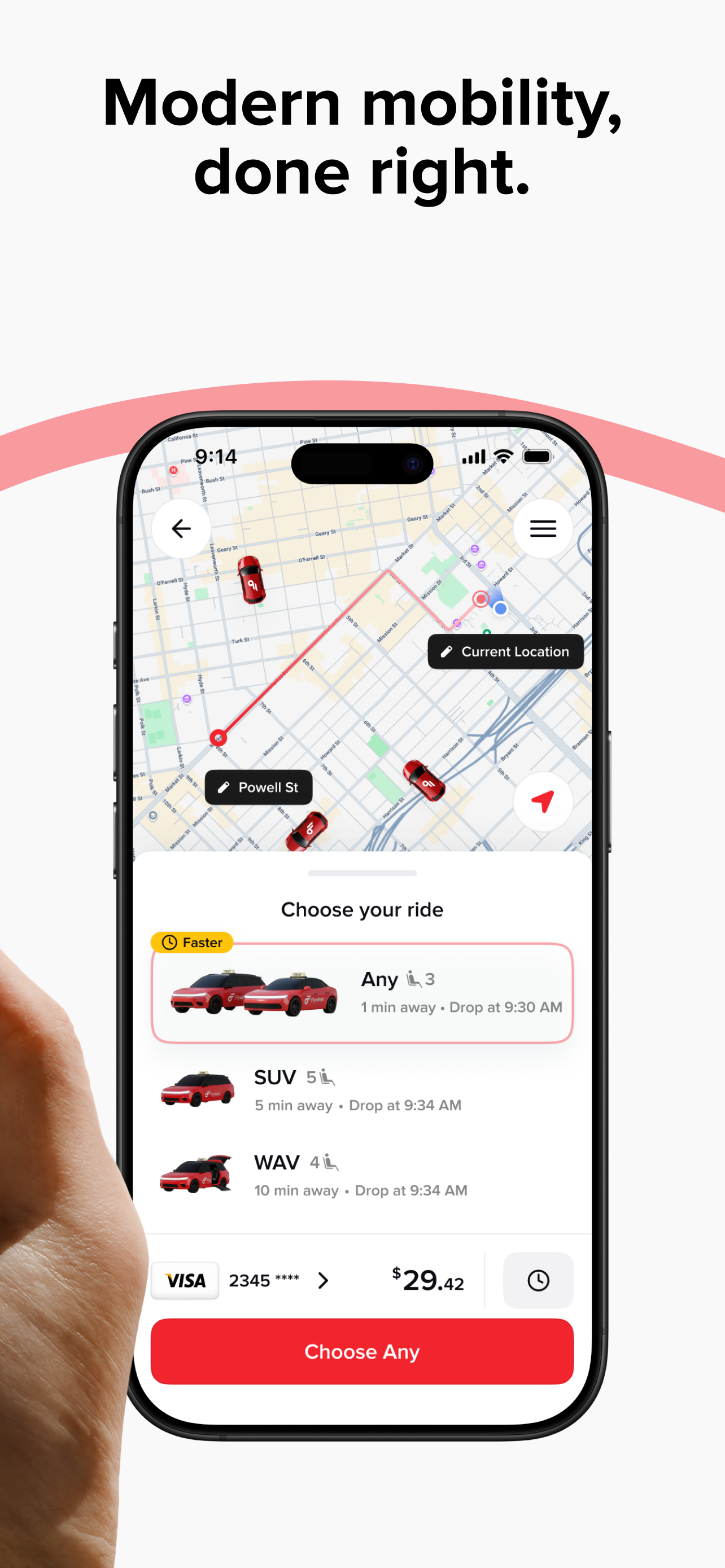 Flywheel MX - The Taxi app screenshot 3