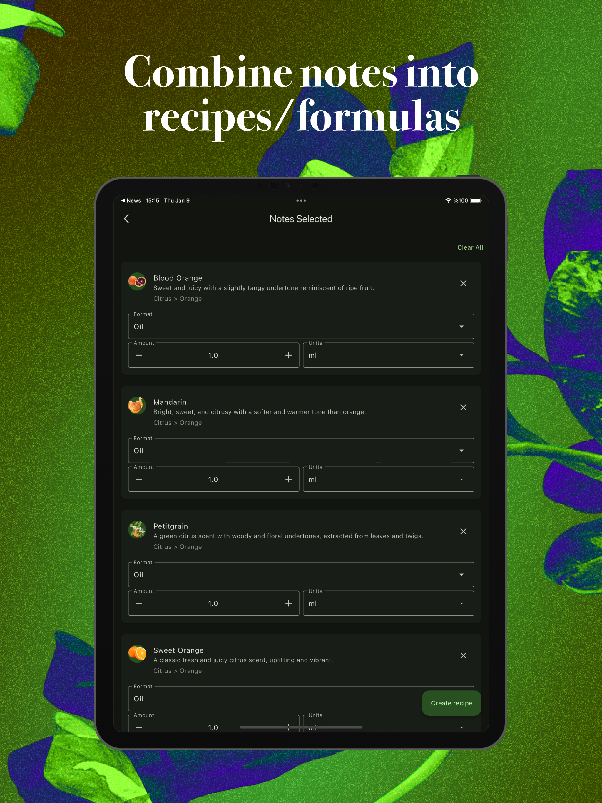 Essentia: Scents & Recipes screenshot 12