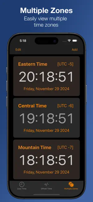 Zulu Time screenshot 3
