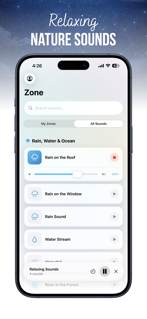 Zone: Relax and Sleep Sounds screenshot 2