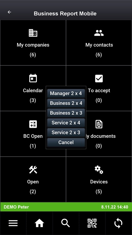 BusinessReport Mobile CRM