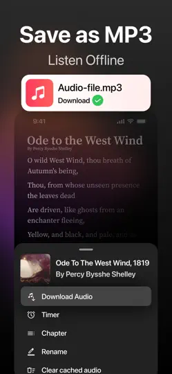 Captura de pantalla de Text To Speech - SayTXT Reader en iPhone 6