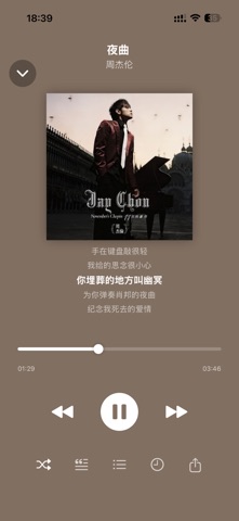 Tiny Music - 简洁纯粹的本地音乐播放器 screenshot