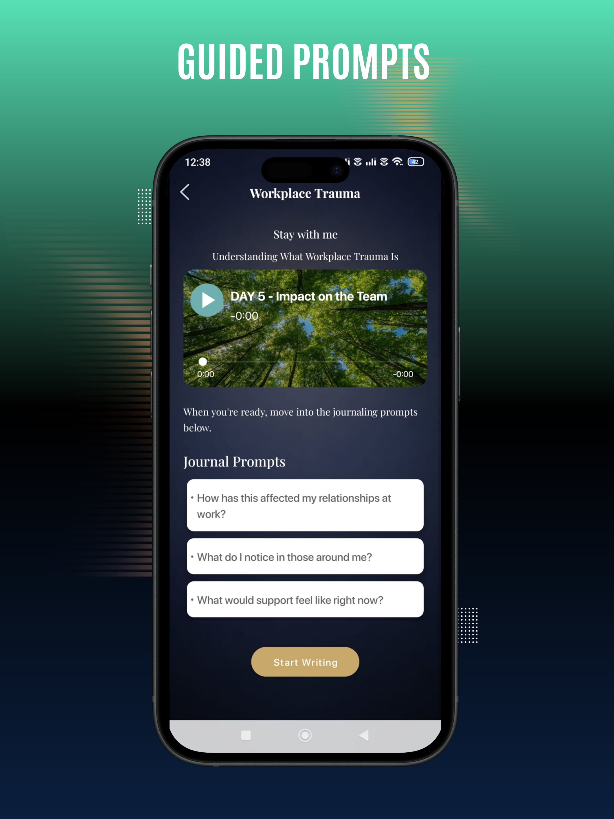 LCI Wellbeing Journal screenshot 6