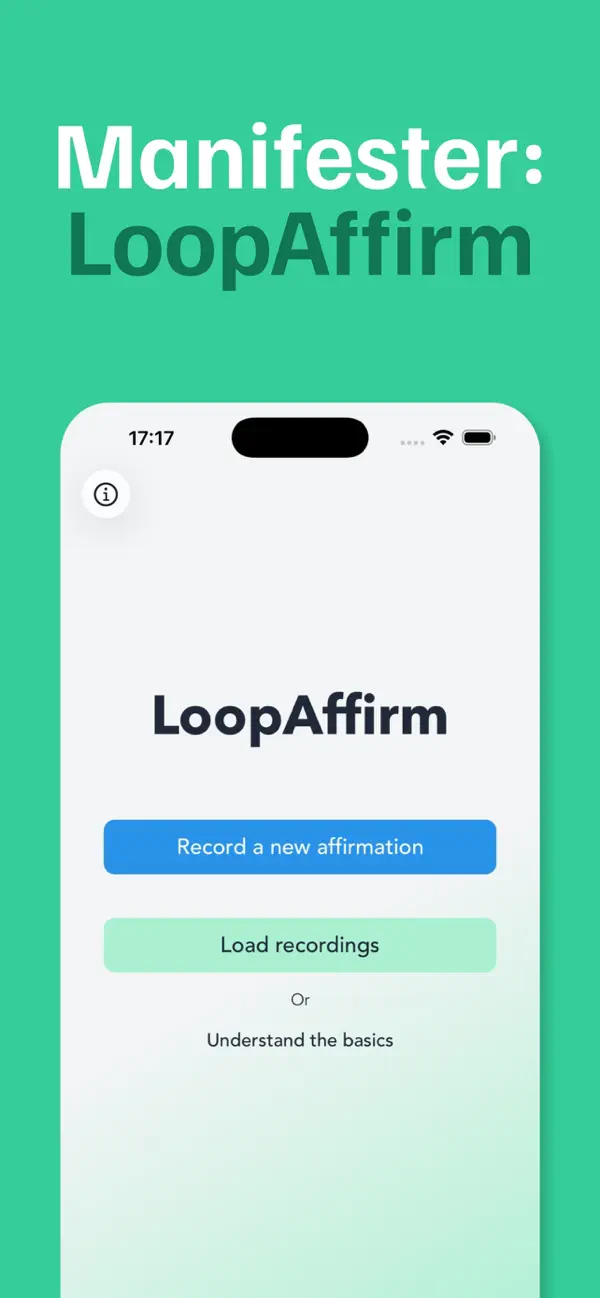 Screenshot #1 pour Manifester: LoopAffirm