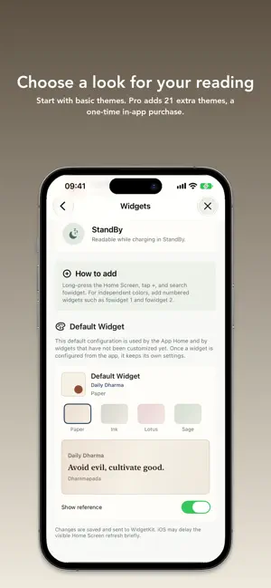 Buddhist Quote Widget screenshot 3