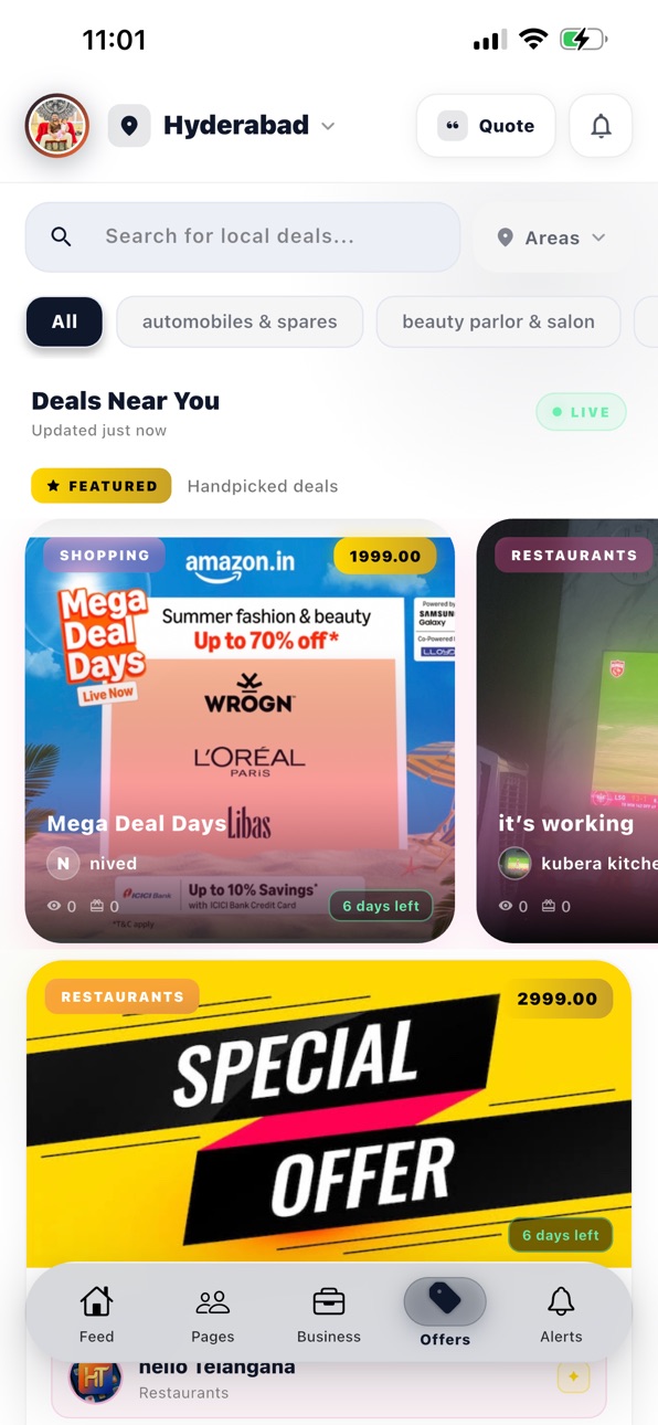 iPhone screenshot