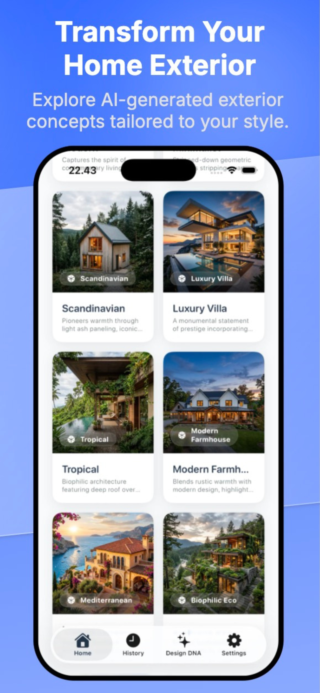 AI Home Exterior Studio