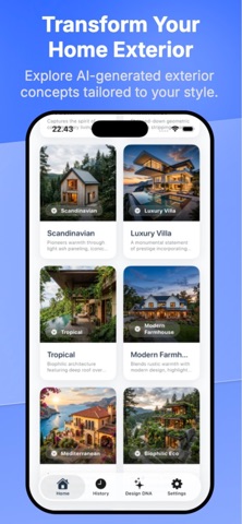 AI Home Exterior Studio screenshot