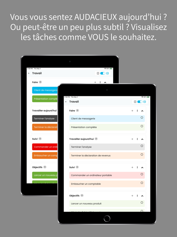Screenshot #5 pour Kanbana: organiser sa vie