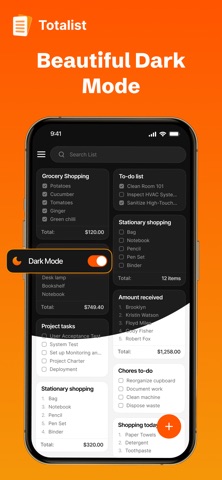 Totalist: Smart Shopping list Screenshot 5 of 6