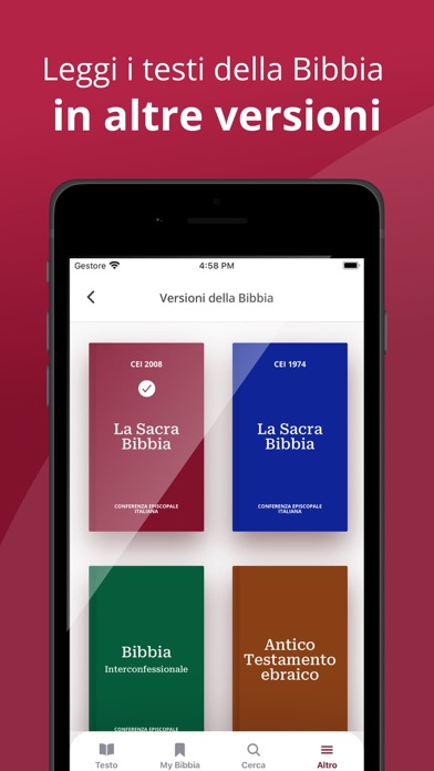 Bibbia CEI iPhone screenshot 6 - Education app