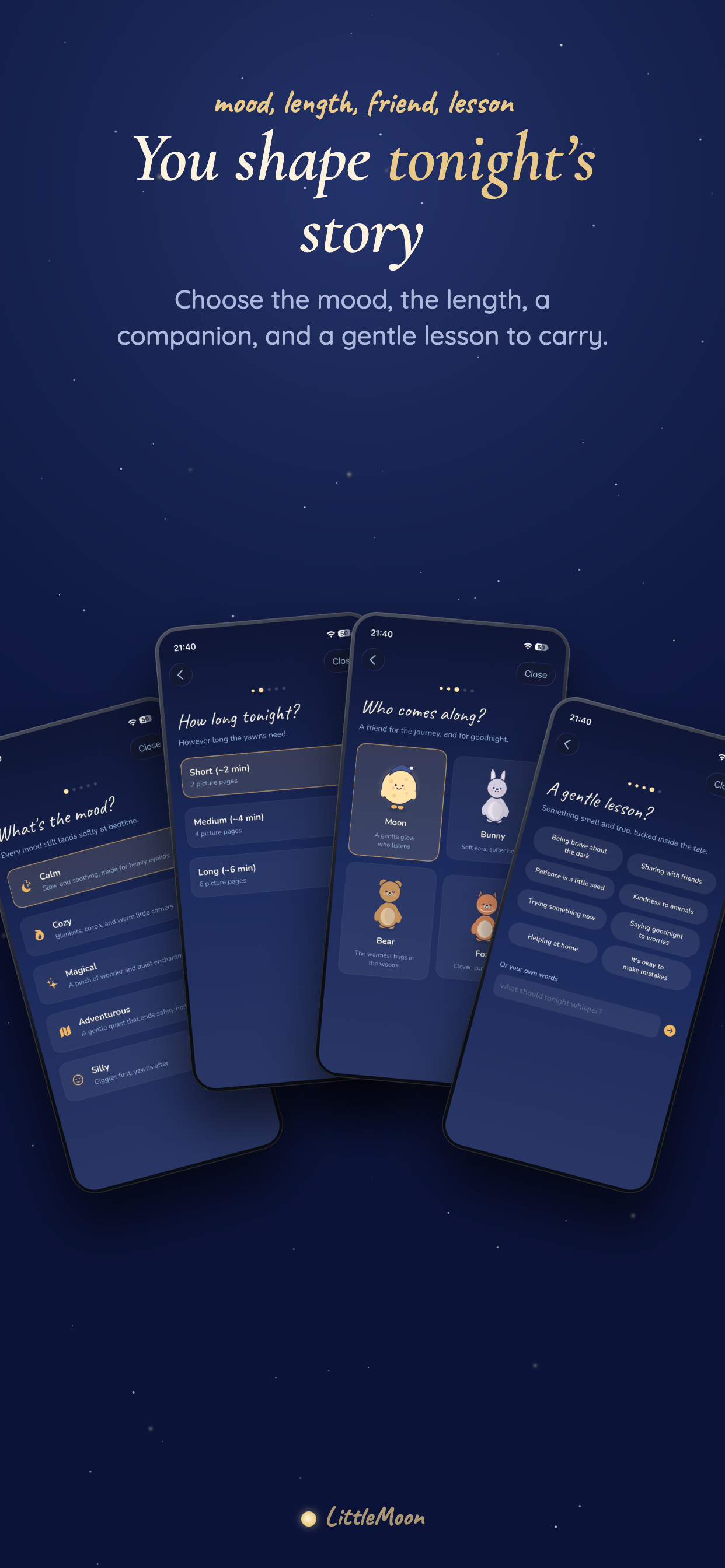LittleMoon Bedtime Stories screenshot 4