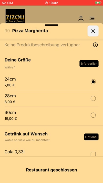 ZIZOU Pizza & Döner screenshot-3
