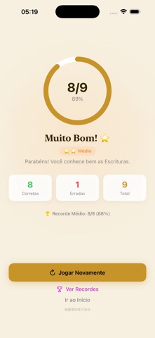 Perguntas sobre a Bíblia iPhone screenshot