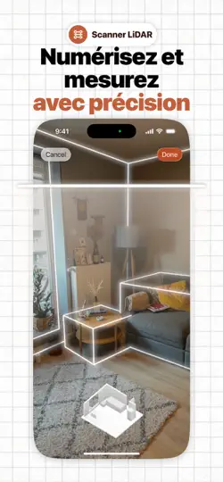 Capture d'écran de Floor Plan & AI Home - Camplan sur iPhone 4