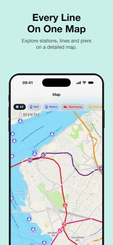 MetroFlow: Istanbul Transit iPhone screenshot 2