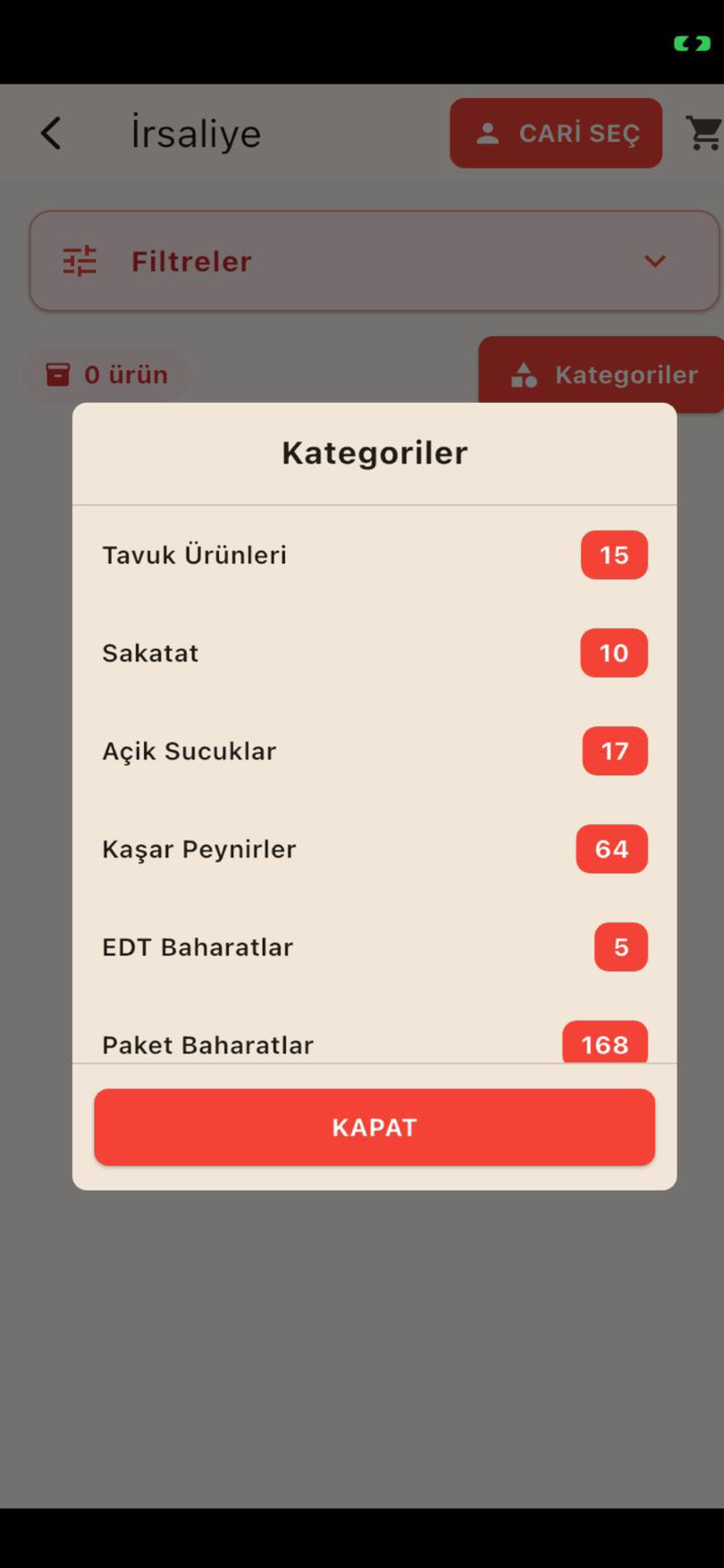 Resimli Soğuk ve Sıcak Satış