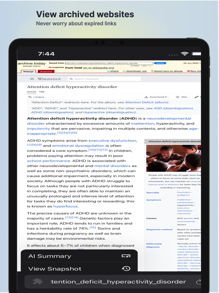 Focus Private AI Web Browser