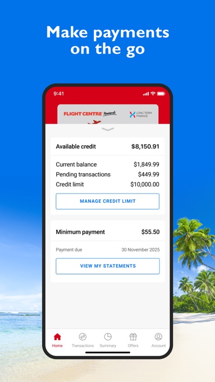 Flight Centre Mastercard screenshot-3