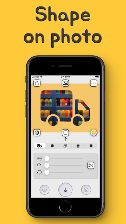 ShapeIt : Crop, Mask, Photo