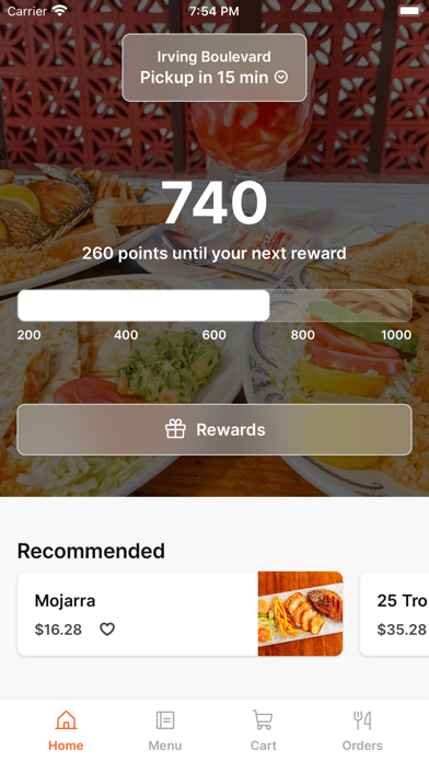 Taqueria Taxco To Go iPhone screenshot 1 - Food & Drink app