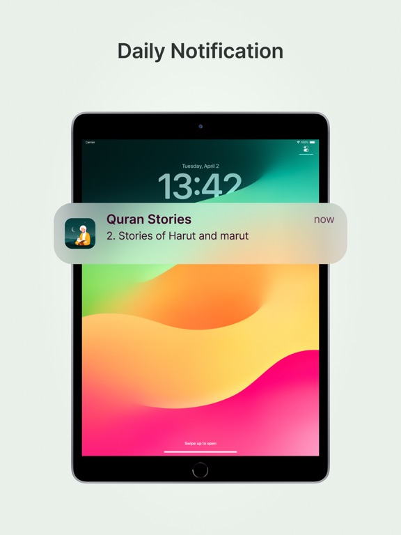 Quran Stories in Islam iPad screenshot 5 - Book app