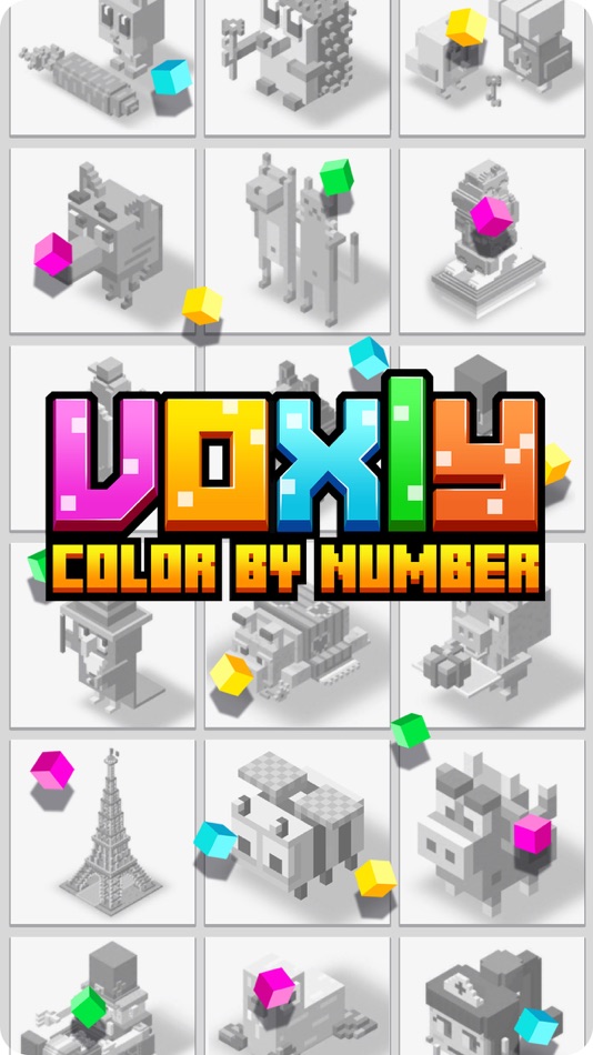 #5. Voxly: Color By Number (iOS) 作者: byss mobile